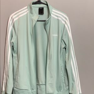 Mint green Adidas Jacket